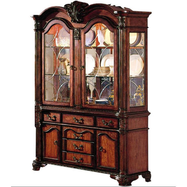 Acme Furniture Chateau De Ville 2 pc China Cabinet 04079 IMAGE 1