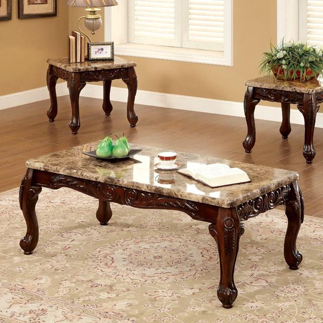 Furniture of America Lechester CM4487-3PK 3 pc Table Set IMAGE 3