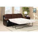  Furniture of America Grande Stationary Fabric and Leather Sofabed CM6500 IMAGE 2