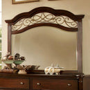  Furniture of America Moab Arched Dresser Mirror CM7278M IMAGE 1