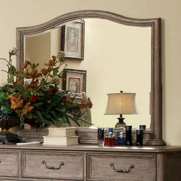 Furniture of America Belgrade I Arched Dresser Mirror CM7611M IMAGE 1