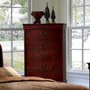  Furniture of America Louis Philippe III 5-Drawer Chest CM7866CH-C IMAGE 1