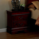  Furniture of America Louis Philippe III 2-Drawer Nightstand CM7866CH-N IMAGE 1