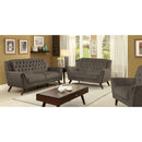  Furniture of America Leia II Stationary Fabric Loveseat CM6135-LV IMAGE 3