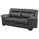  Coaster Furniture Arabella 506591 Upholstered Padded Arm Sofa - Grey IMAGE 3