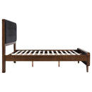  Coaster Furniture Robyn 205131Q Wood Queen Platform Bed - Dark Walnut IMAGE 5