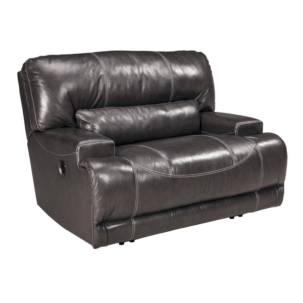 Signature Design by Ashley McCaskill Leather Match Recliner U6090052 IMAGE 1