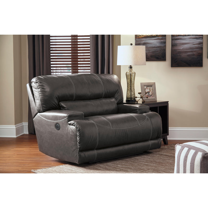 Signature Design by Ashley McCaskill Leather Match Recliner U6090052 IMAGE 3