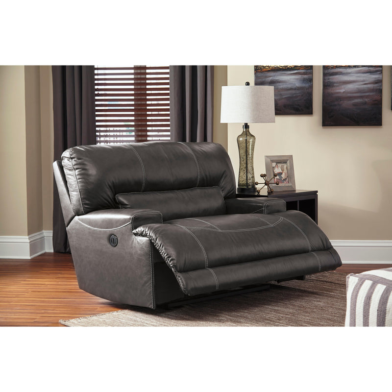 Signature Design by Ashley McCaskill Leather Match Recliner U6090052 IMAGE 4