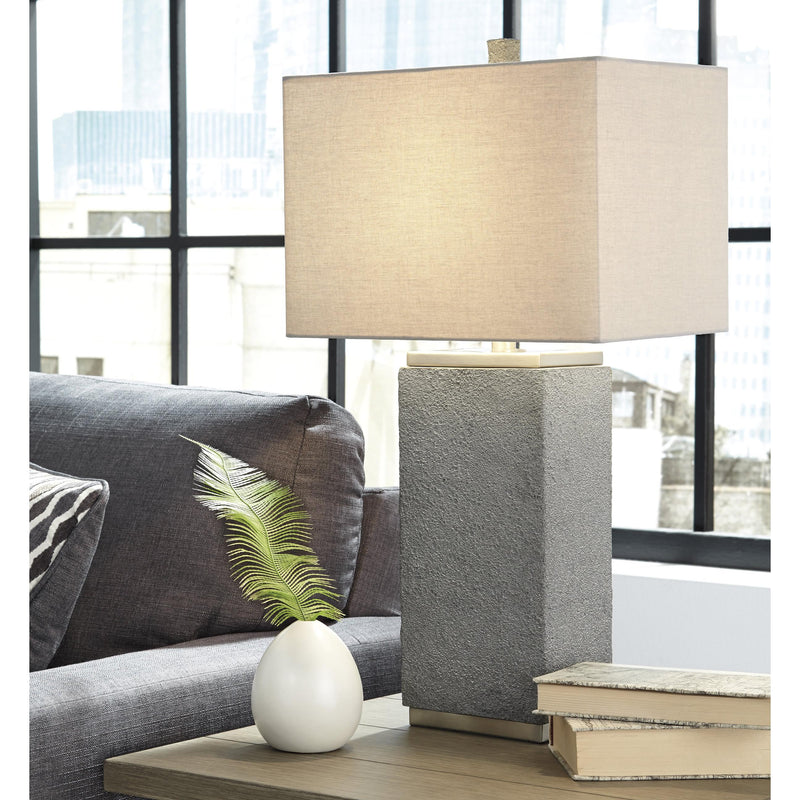 Signature Design by Ashley Amergin Table Lamp Amergin L243174 Poly Table Lamp (2 per package) IMAGE 2