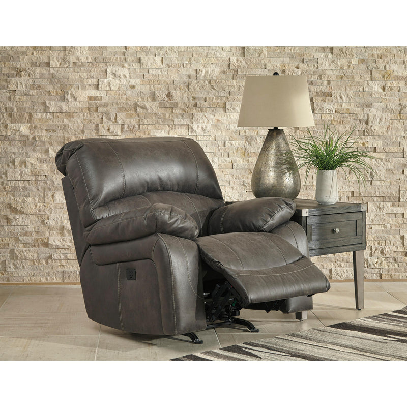 Signature Design by Ashley Dunwell Power Rocker Fabric Recliner 5160113 IMAGE 4