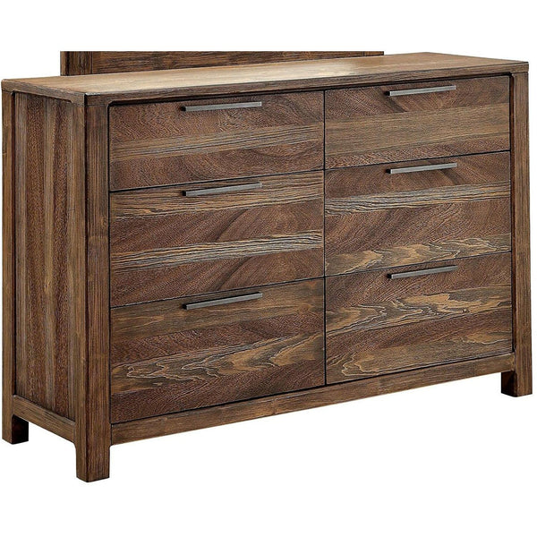 Furniture of America Hankinson 6-Drawer Dresser CM7576D Furniture of America Hankinson 6-Drawer Dresser CM7576D