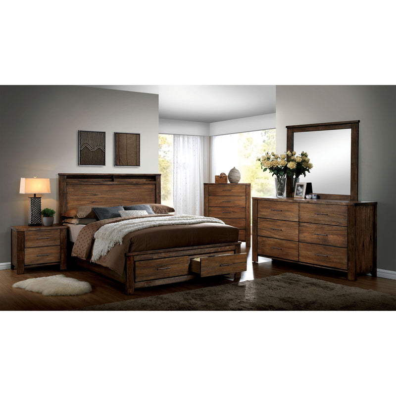 Furniture of America Elkton King Bed with Storage CM7072EK-BED IMAGE 4