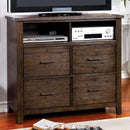  Furniture of America Ribeira 4-Drawer Media Chest CM7252TV IMAGE 2