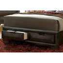  Furniture of America Nikomedes King Bookcase Bed with Storage CM7557EK-BED IMAGE 4