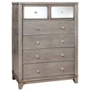  Furniture of America Bryant II 6-Drawer Chest CM7289SV-C IMAGE 1