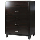  Furniture of America Enrico I 5-Drawer Chest CM7088C IMAGE 1