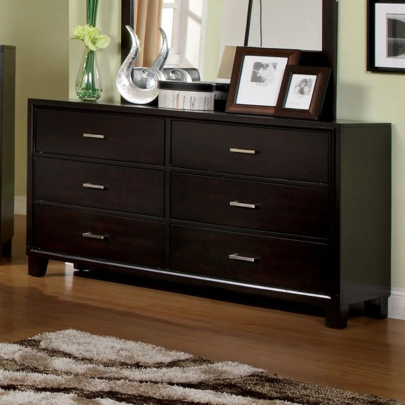 Furniture of America Enrico I 6-Drawer Dresser CM7088D IMAGE 2