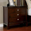  Furniture of America Ferrero 3-Drawer Nightstand CM7483N IMAGE 2