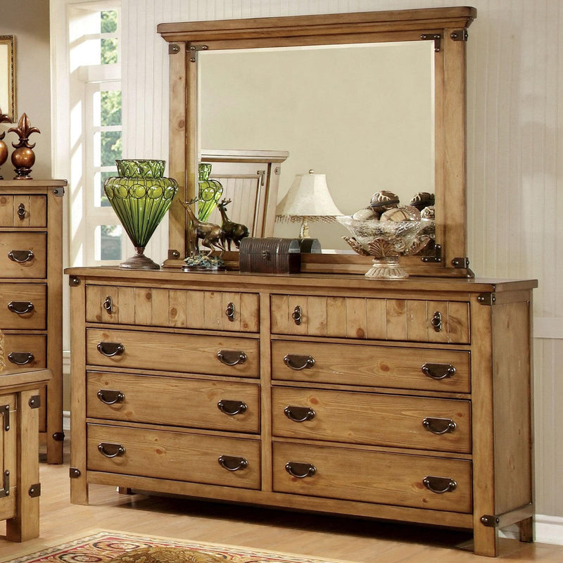 Furniture of America Pioneer 8-Drawer Dresser CM7449D IMAGE 2