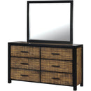  Furniture of America Hamberg Dresser Mirror CM7693M IMAGE 3