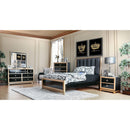  Furniture of America Braunfels Queen Upholstered Panel Bed CM7263Q-BED IMAGE 3