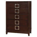  Furniture of America Balfour 5-Drawer Chest CM7385C IMAGE 1