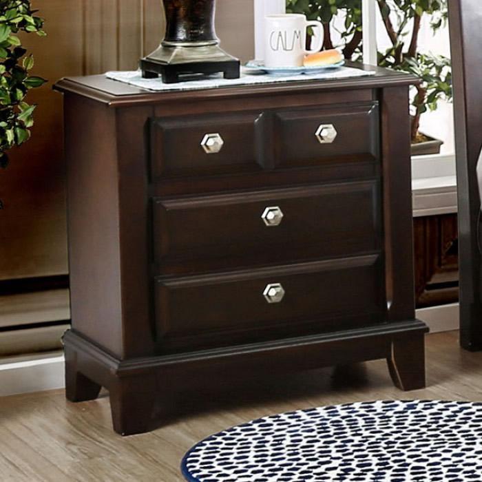 Furniture of America Litchville 3-Drawer Nightstand CM7383N IMAGE 2