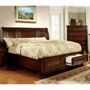  Furniture of America Northville California King Sleigh Bed with Storage CM7683CK-BED IMAGE 1