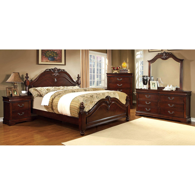 Furniture of America Mandura King Poster Bed CM7260EK-BED IMAGE 5