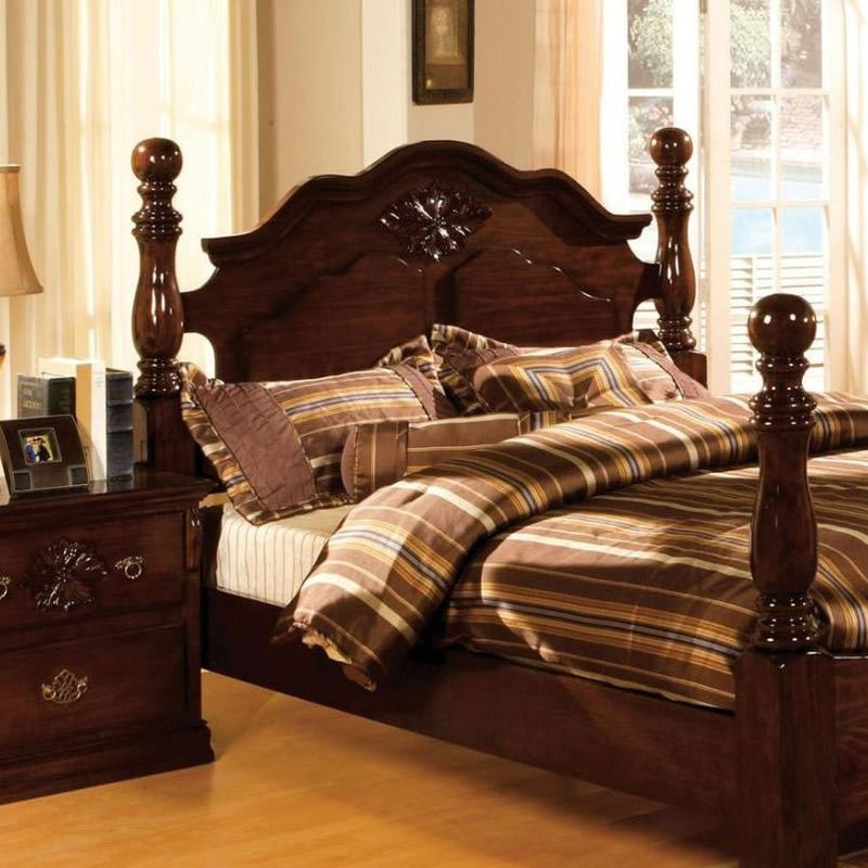 Furniture of America Tuscan II California King Poster Bed CM7571CK-BED IMAGE 2