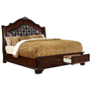  Furniture of America Edinburg Queen Panel Bed CM7672Q-BED IMAGE 1