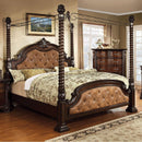  Furniture of America Monte Vista II California King Poster Canopy Bed CM7296DA-C-CK-BED IMAGE 1