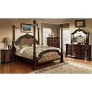  Furniture of America Monte Vista II Queen Poster Canopy Bed CM7296DA-C-Q-BED IMAGE 4