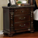  Furniture of America Fort Worth 3-Drawer Nightstand CM7858N IMAGE 2