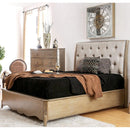  Furniture of America Celine Queen Upholstered Panel Bed CM7432Q-BED IMAGE 1