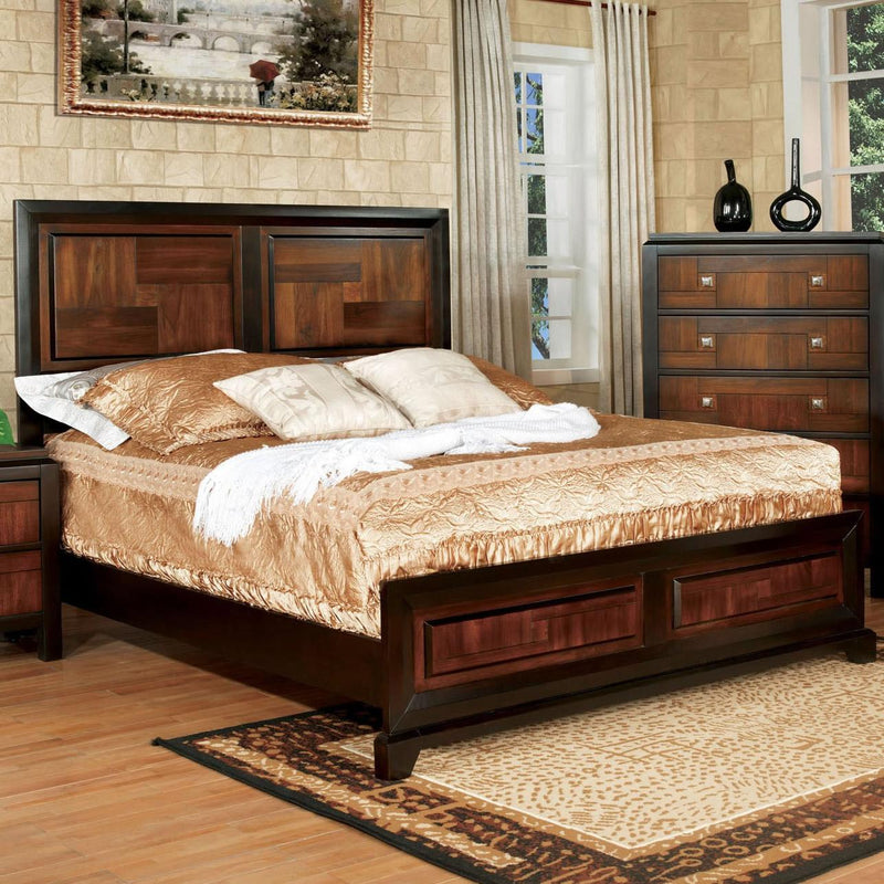 Furniture of America Patra California King Panel Bed CM7152CK-BED IMAGE 1