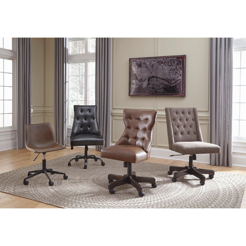 Signature Design by Ashley Office Chair Program H200-01 Home Office Swivel Desk Chair IMAGE 3