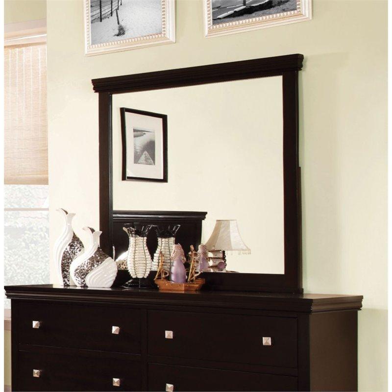 Furniture of America Pebble Dresser Mirror CM7113EX-M IMAGE 2