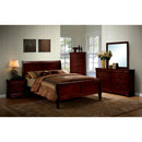  Furniture of America Louis Philippe III California King Sleigh Bed CM7866CH-CK-BED IMAGE 3