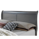  Furniture of America Louis Philippe III Full Sleigh Bed CM7866GY-F-BED IMAGE 2