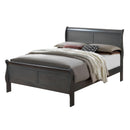  Furniture of America Louis Philippe III Twin Sleigh Bed CM7866GY-T-BED IMAGE 1