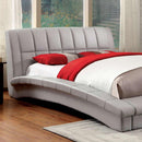 Furniture of America Vizela Full Upholstered Platform Bed CM7604GY-F-BED IMAGE 3