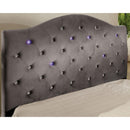  Furniture of America Cressida Queen Platform Bed CM7421GY-Q-BED IMAGE 3