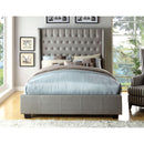  Furniture of America Mira King Upholstered Panel Bed CM7055EK-BED IMAGE 3