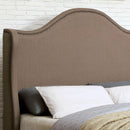  Furniture of America Rebecca California King Upholstered Panel Bed CM7516CK-BED IMAGE 2