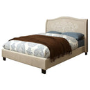  Furniture of America Karissa Queen Upholstered Panel Bed CM7698Q-BED IMAGE 1