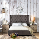  Furniture of America Fontes Queen Upholstered Panel Bed CM7050GY-Q-BED IMAGE 8