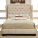  Furniture of America Fontes King Upholstered Panel Bed CM7050IV-EK-BED IMAGE 1