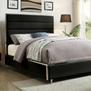  Furniture of America Gillian Full Upholstered Panel Bed CM7262BK-F-BED IMAGE 2